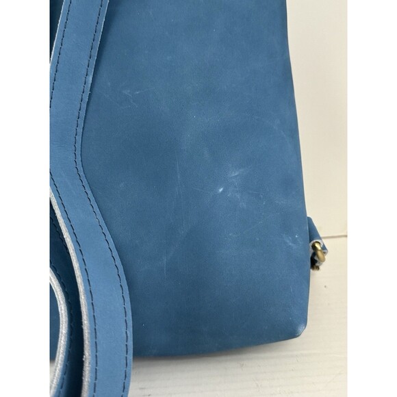 Portland Leather Goods PLG Classic Tote Backpack Deep Lagoon main image 10